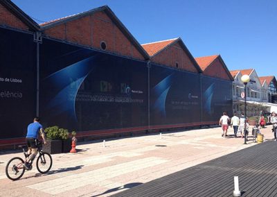 TELÃO Obras – Doca de Pedrouços (APL)