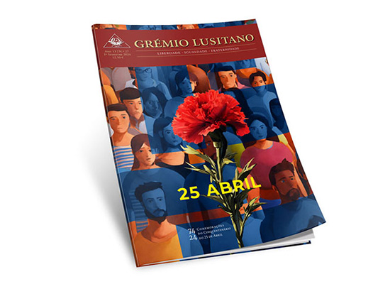 Revista Grémio Lusitano - capa